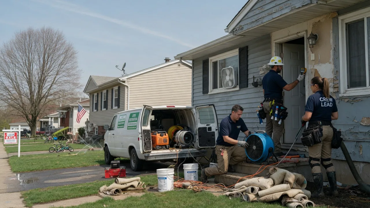 Flood Cleanup in Swedesboro, NJ near me